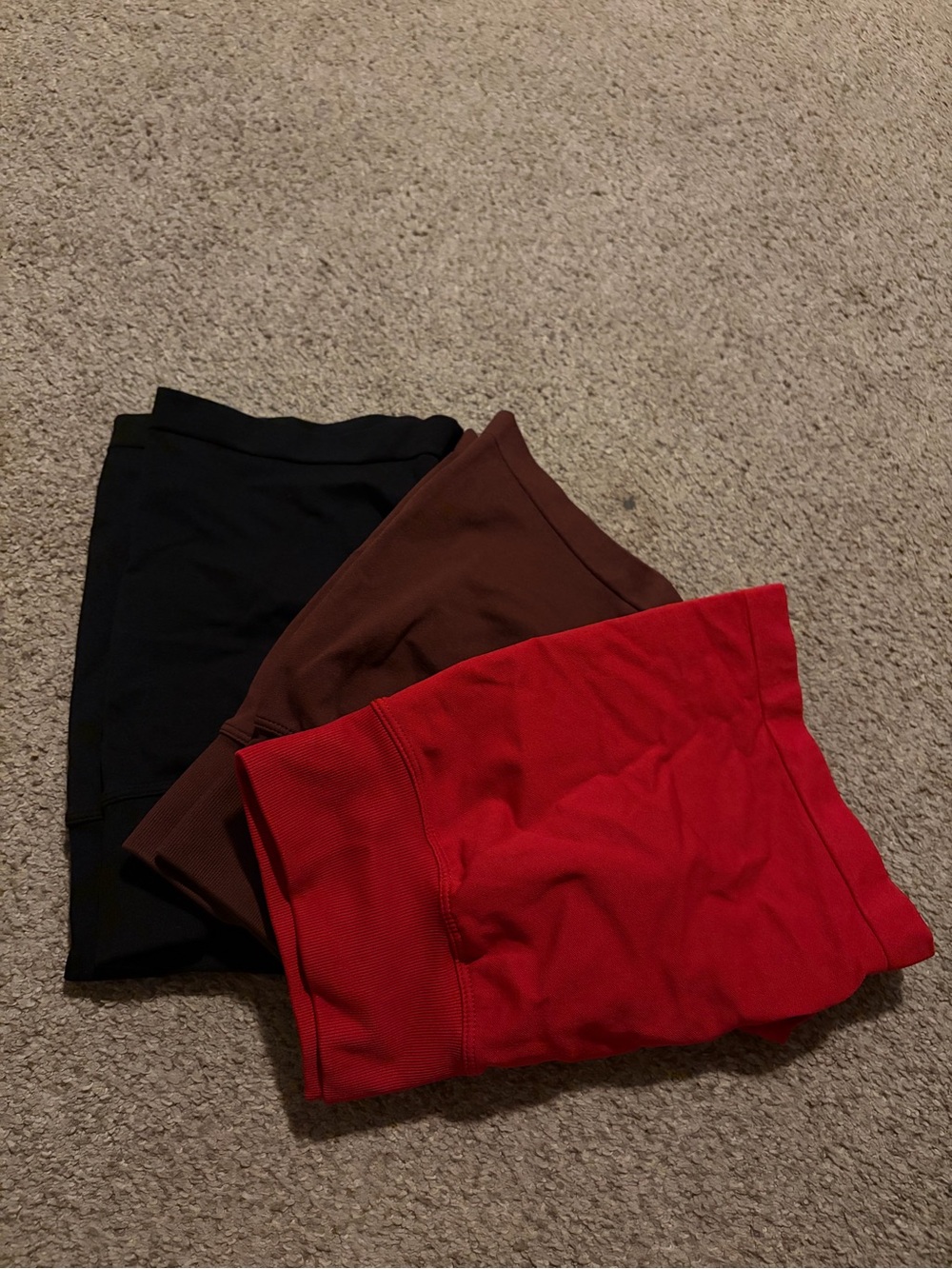 Amazon Women Shorts Black, Brown, Red